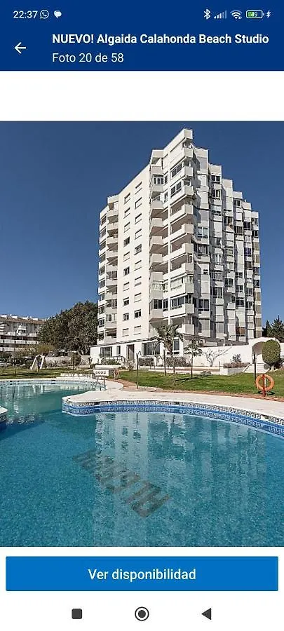Bonito Estudio Mijas Urb.Primera Linea De Playa Sitio de Calahonda 0*,  Spain